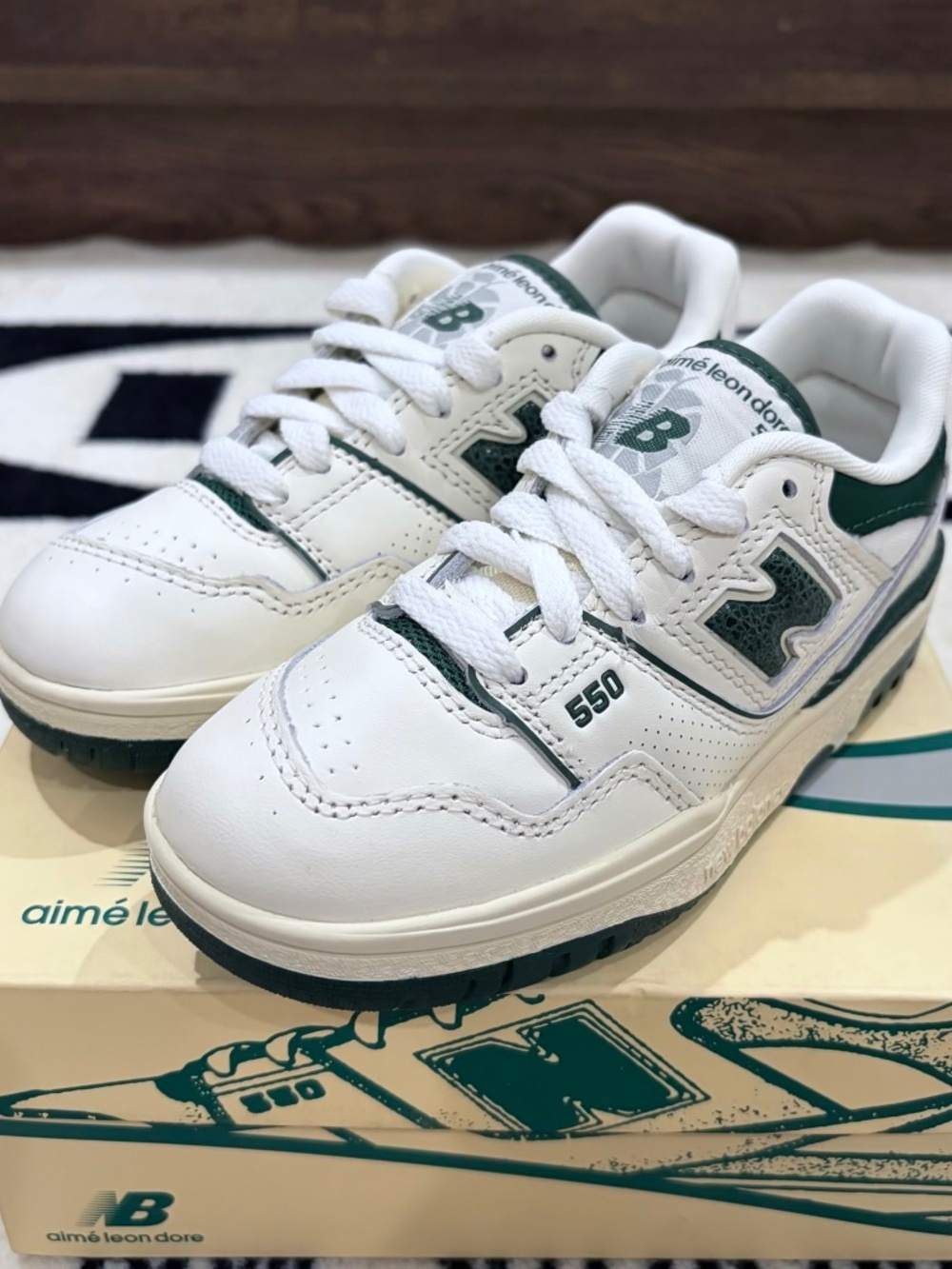 Aime Leon Dore X New Balance P550 Oxfords PSB550AD - Toddler Boy